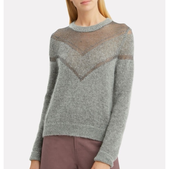 rag & bone Sweaters - Rag & Bone Grey Mohair Sweater